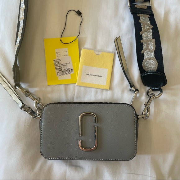 Marc Jacobs Handbags - Marc Jacobs The Snapshot - Wolf Grey Multi